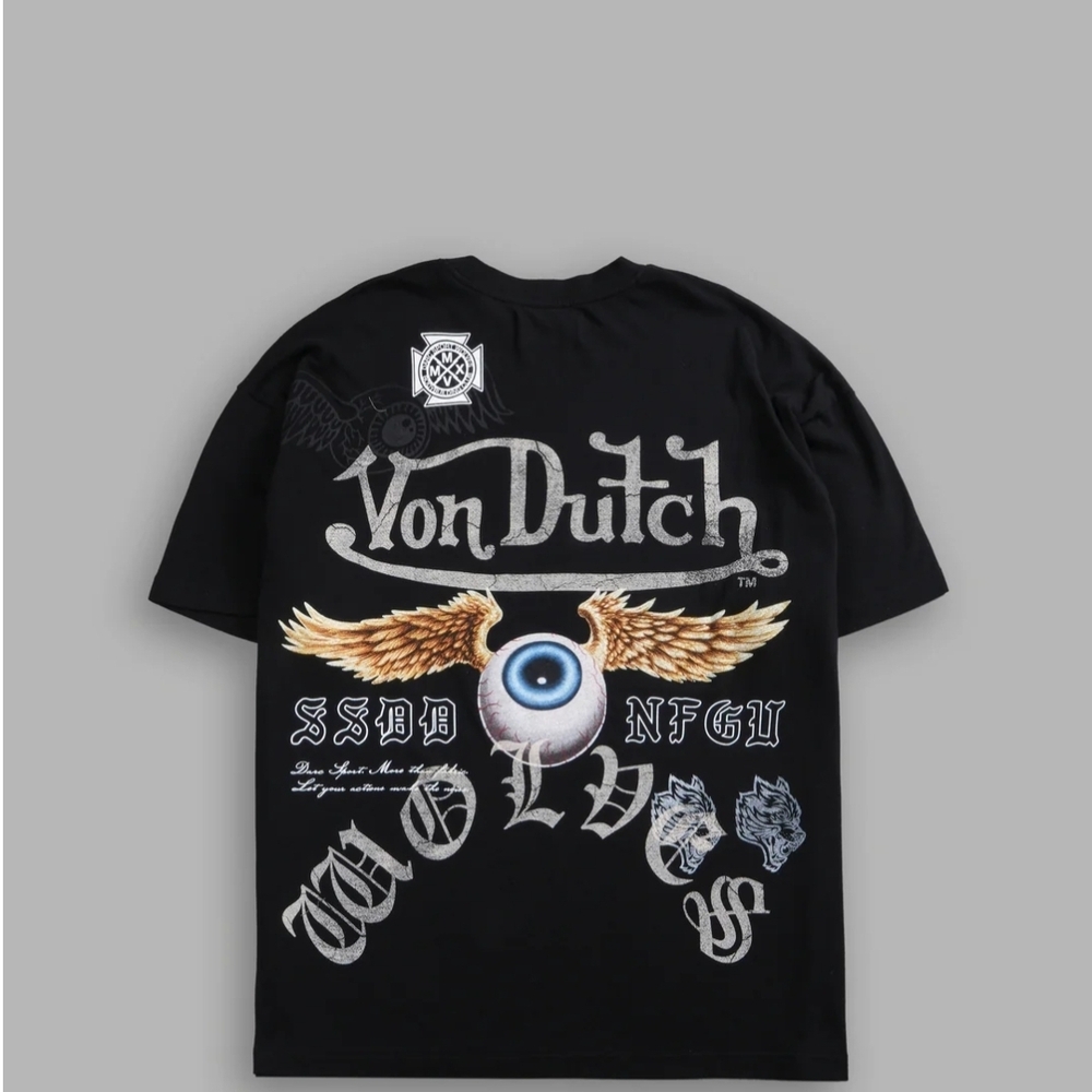 DARC SPORT X VON DUTCH PREMIUM OVERSIZED TEE  XL Sold Out NEW
